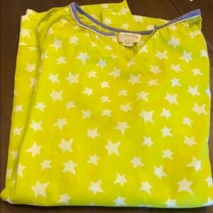 Mini Boden Girls Kaftan Coverup Lime with Stars Size 16